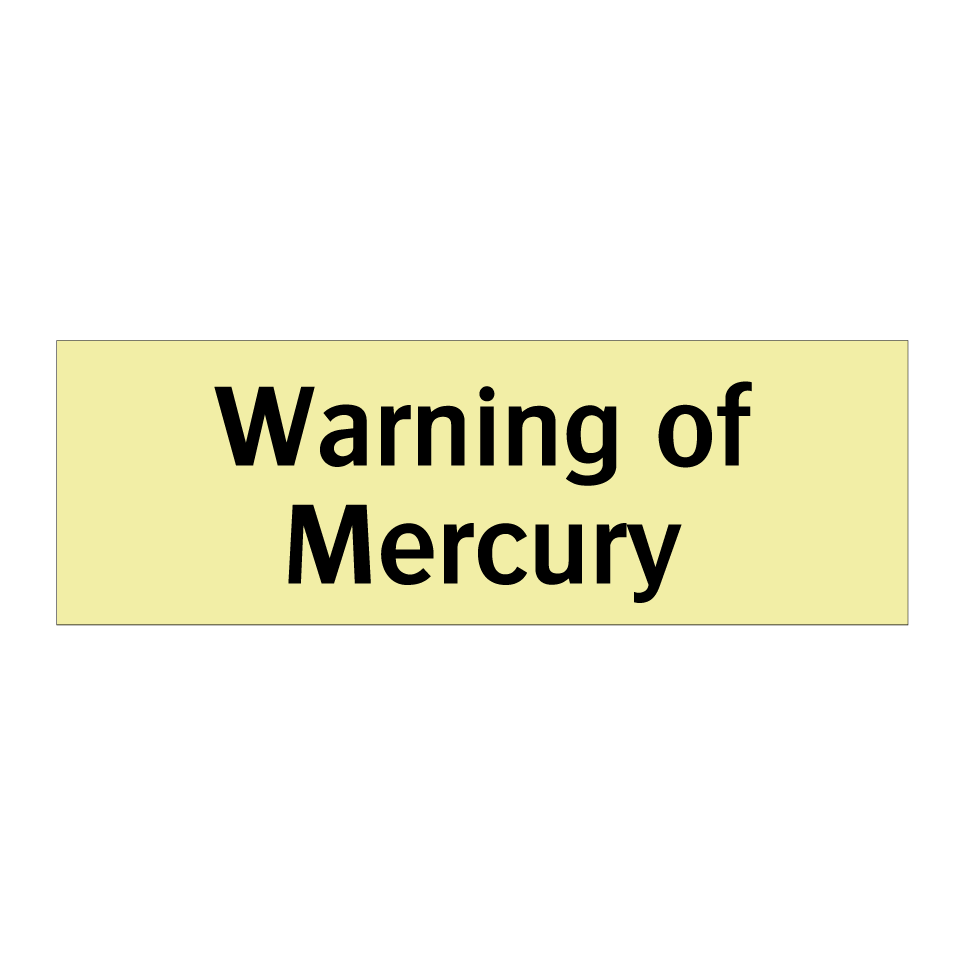 Warning of Mercury