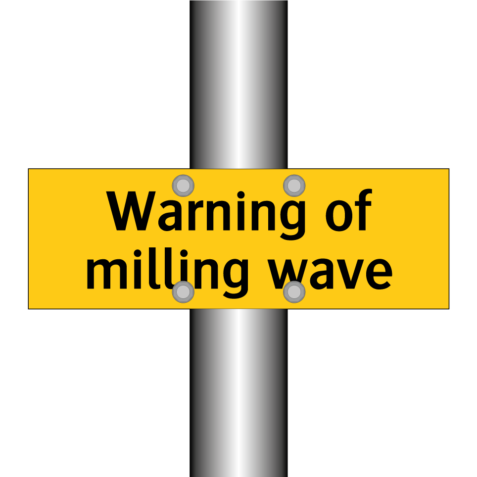 Warning of milling wave