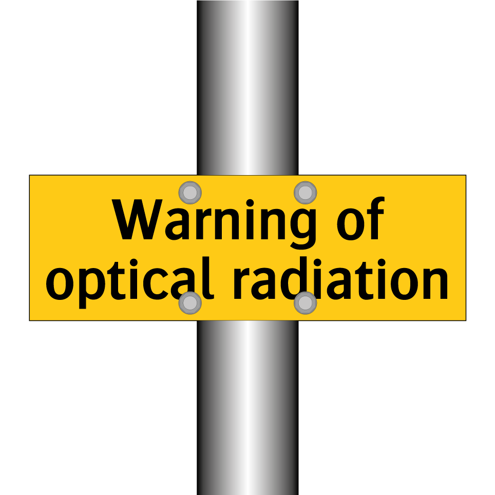 Warning of optical radiation