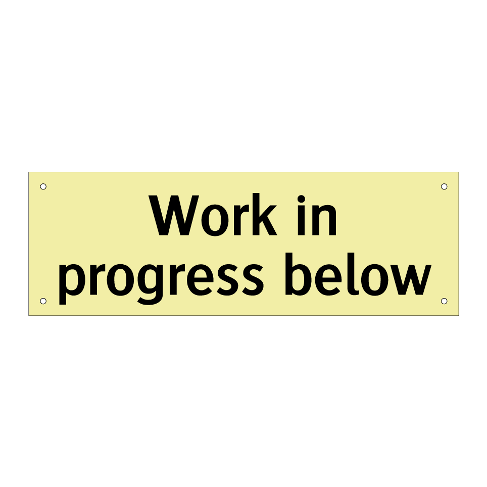 Work in progress below