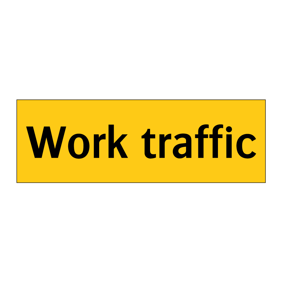 Work traffic