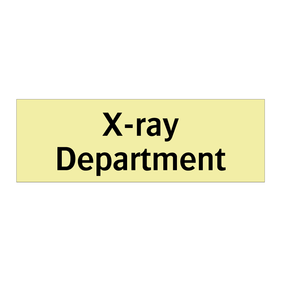X-ray Department