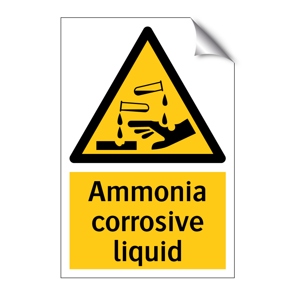 Ammonia corrosive liquid