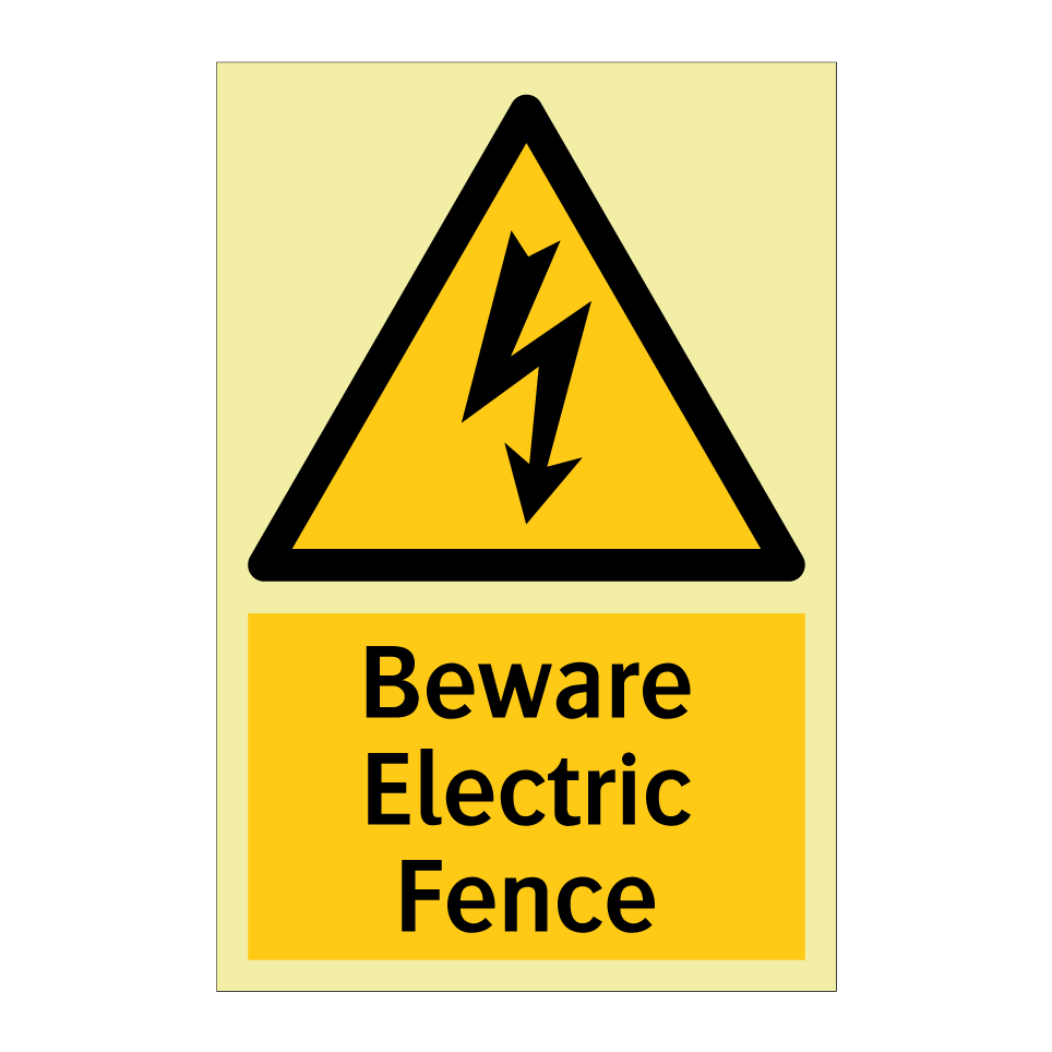 Beware Electric Fence