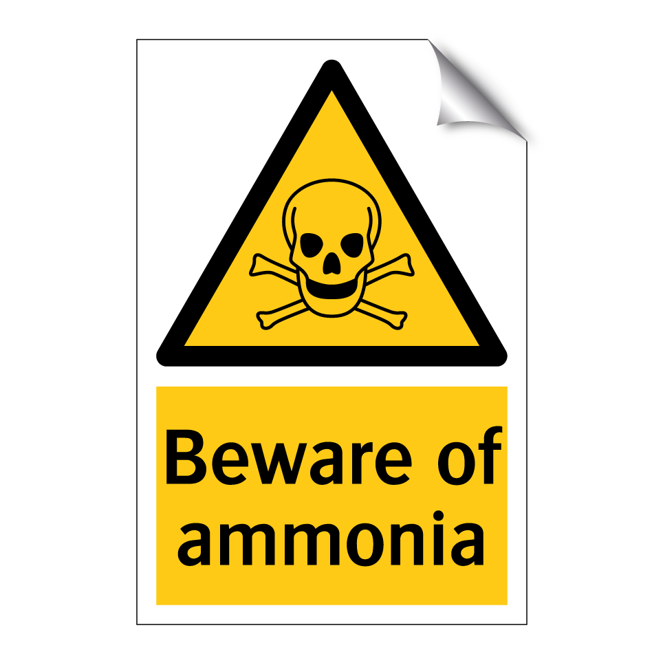 Beware of ammonia
