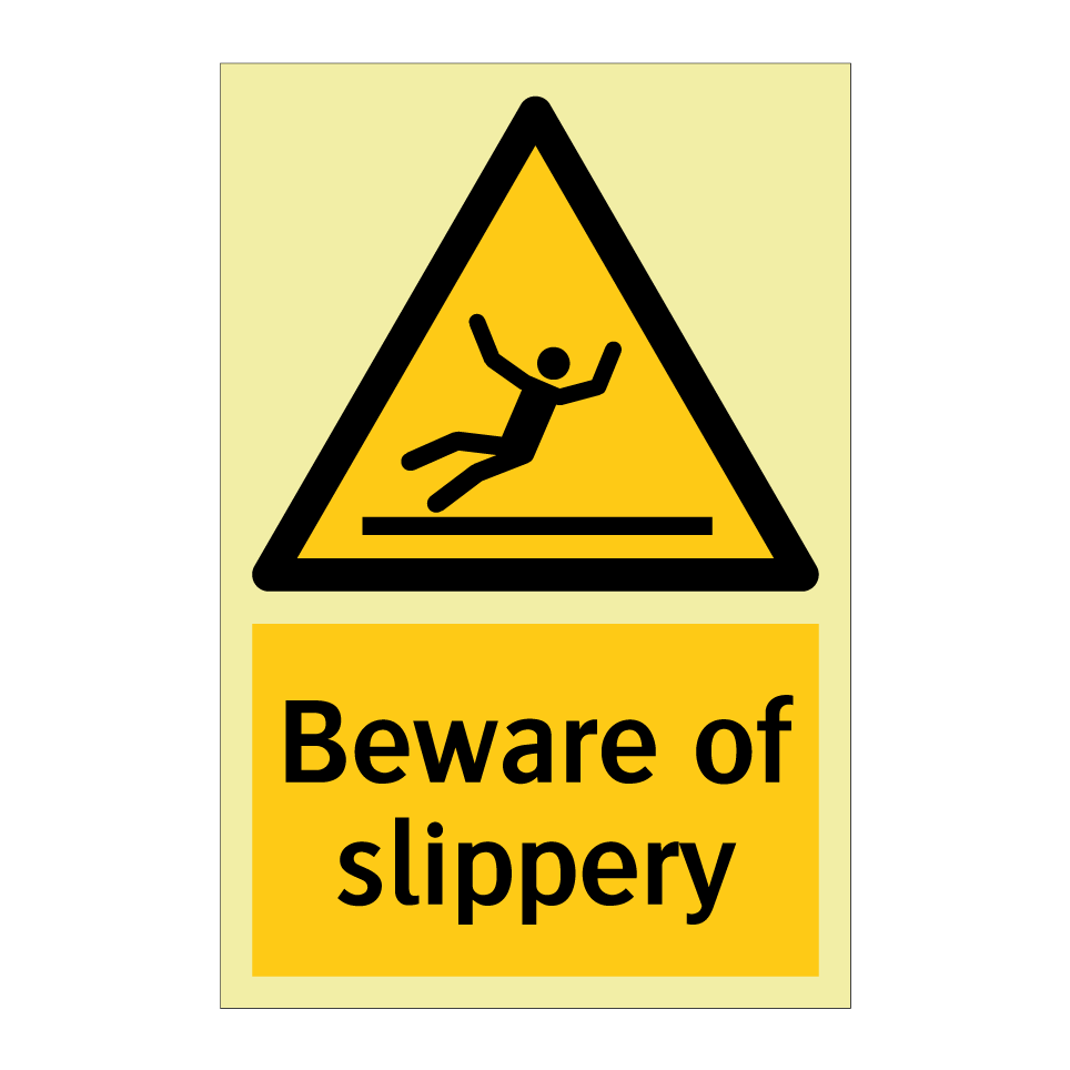 Beware of slippery