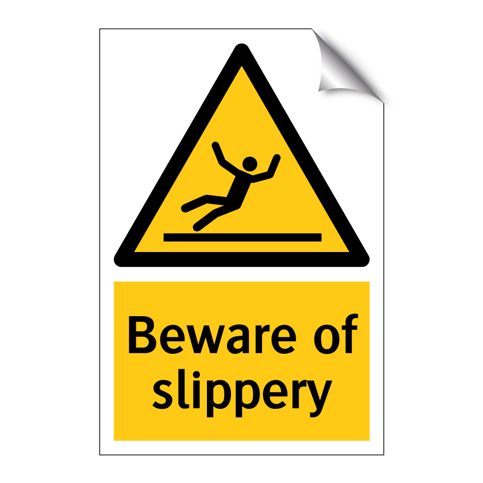 Beware of slippery
