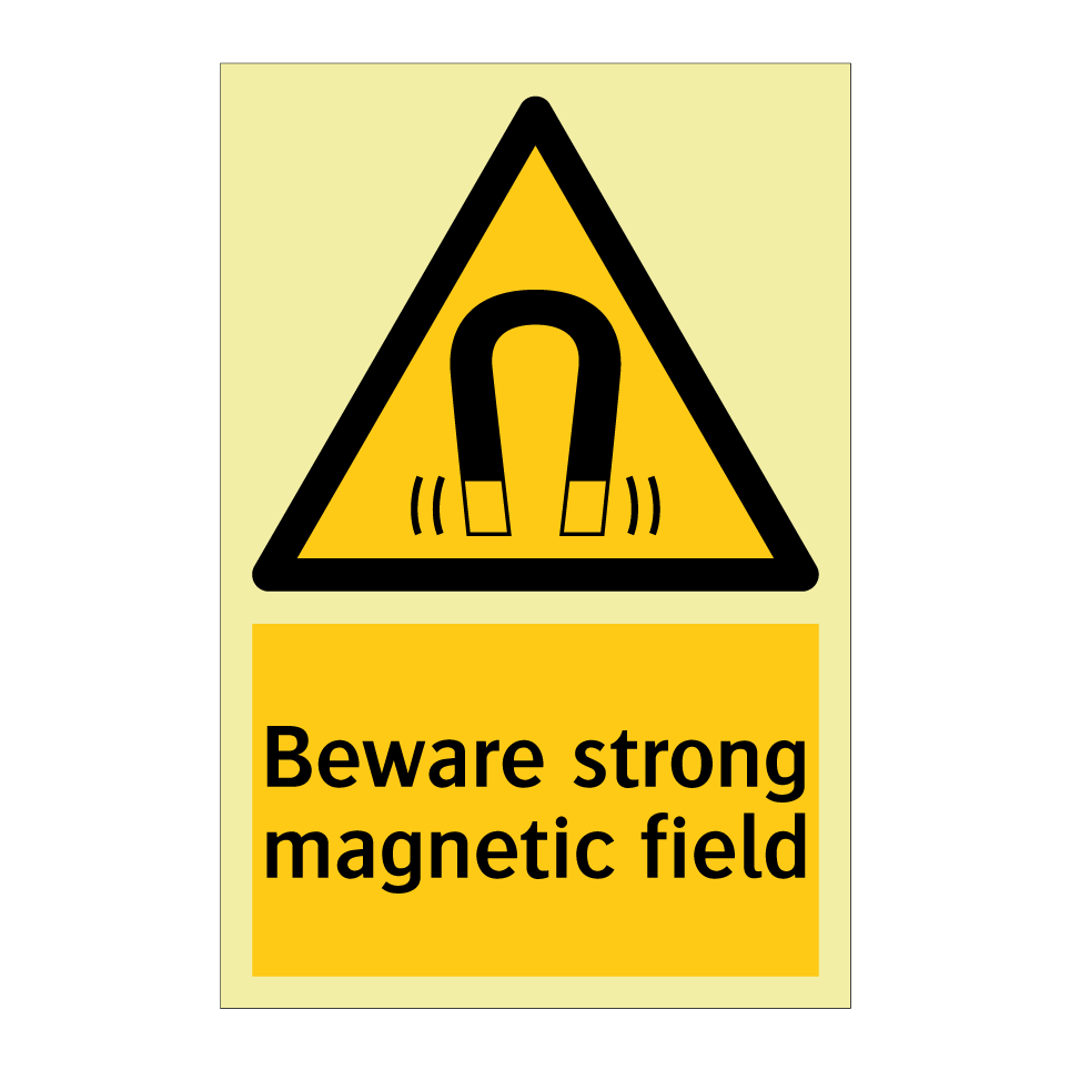 Beware strong magnetic field