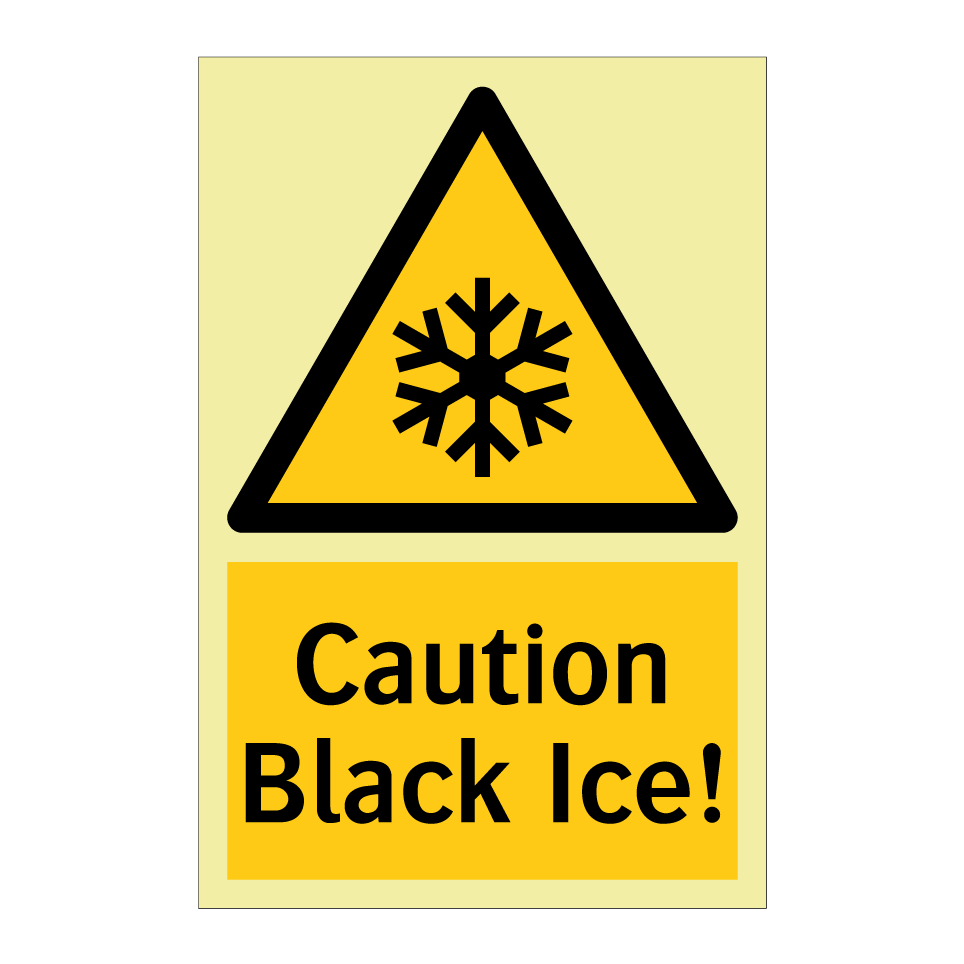 Caution Black Ice!