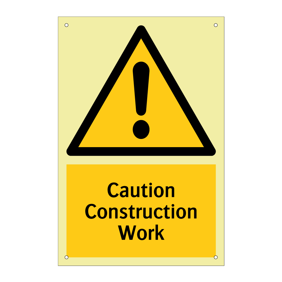 Caution Construction Work