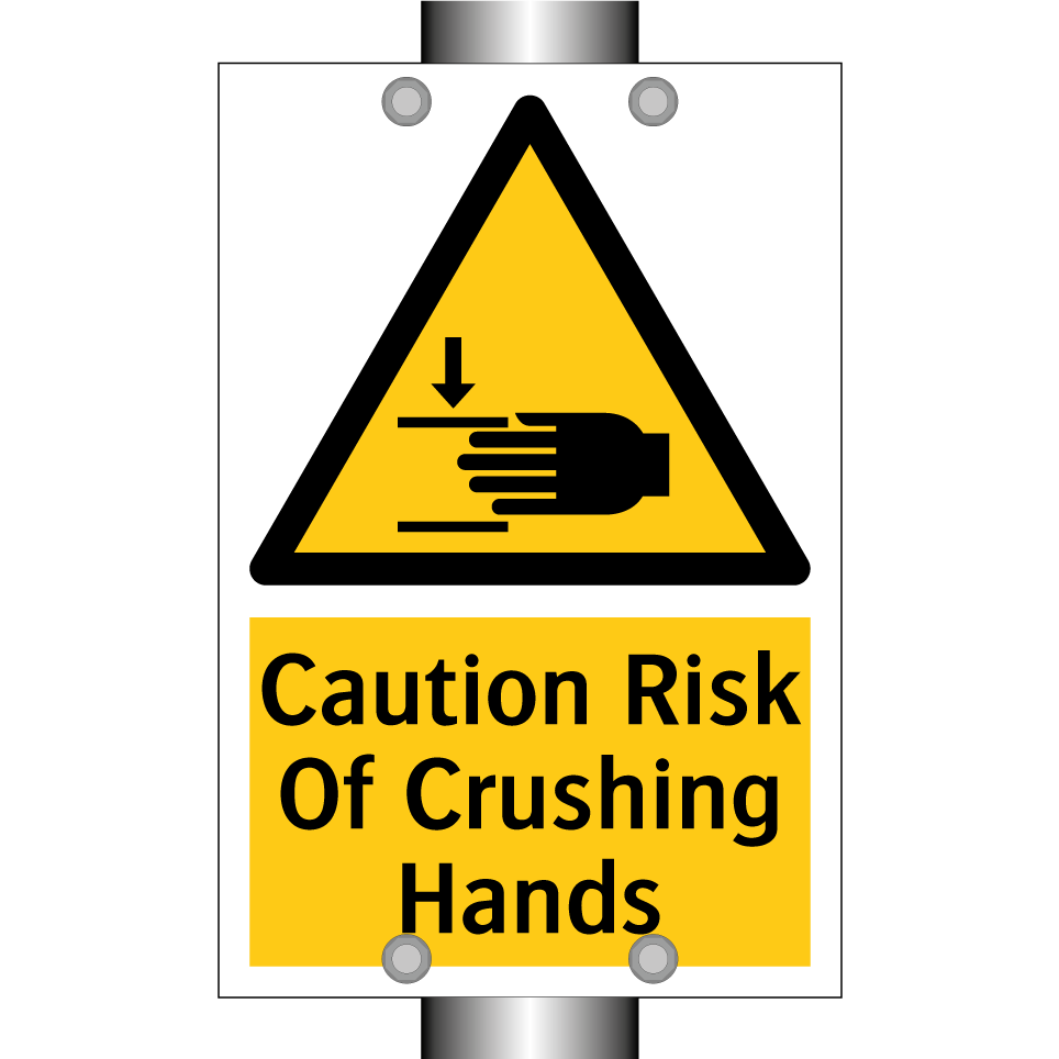 Caution Risk Of Crushing Hands