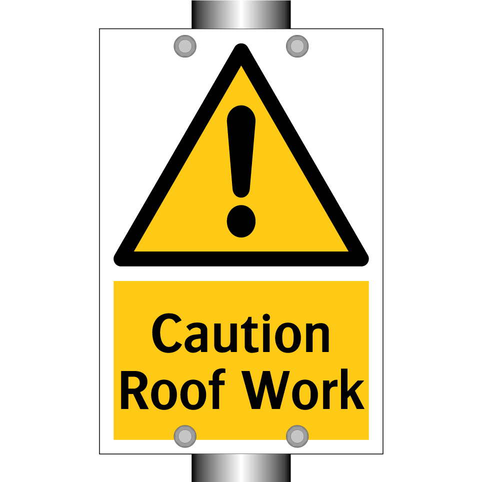 Caution Roof Work