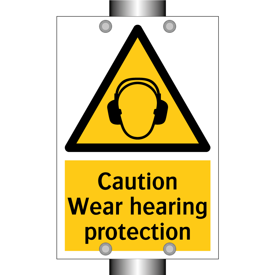 Caution Wear hearing protection