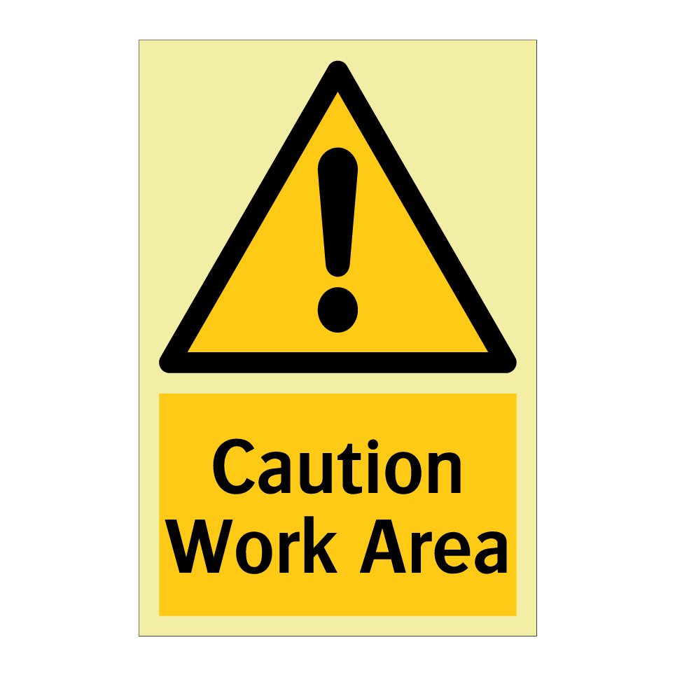 Caution Work Area