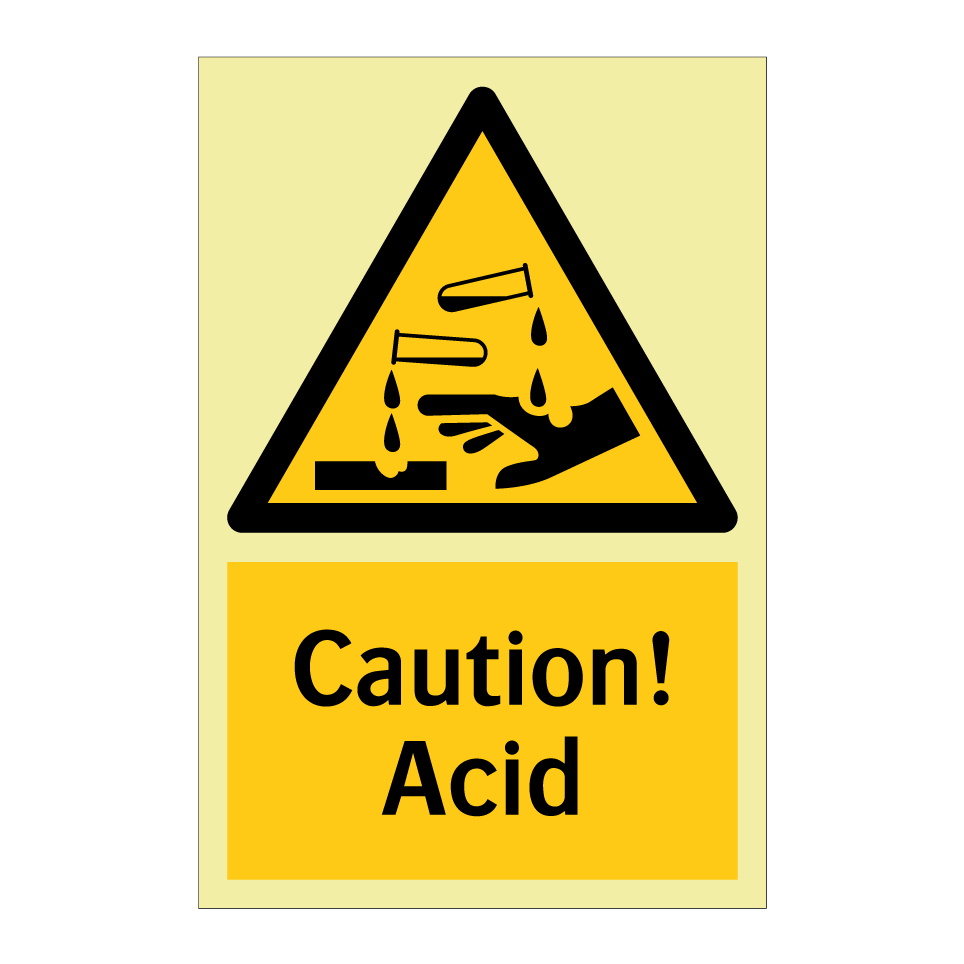 Caution! Acid