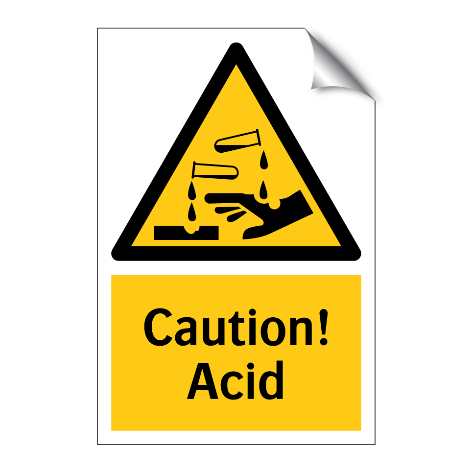 Caution! Acid