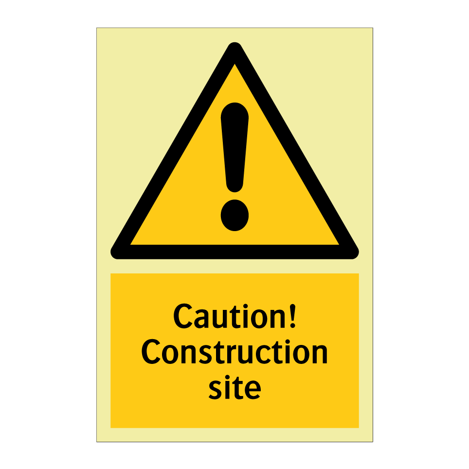 Caution! Construction site