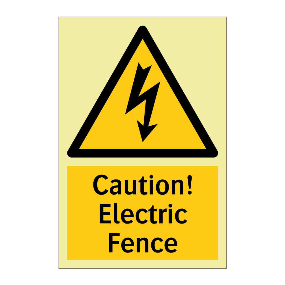 Caution! Electric Fence