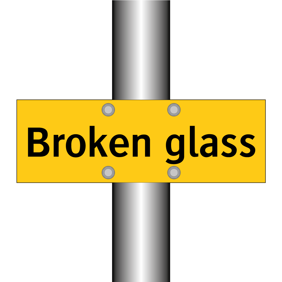 Broken glass