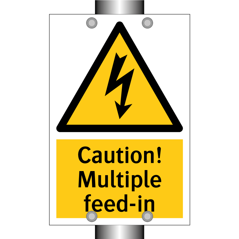 Caution! Multiple feed-in
