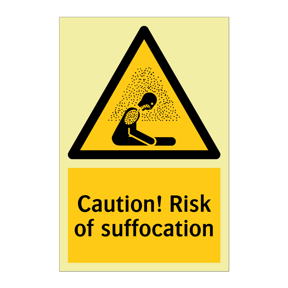 Caution! Risk of suffocation