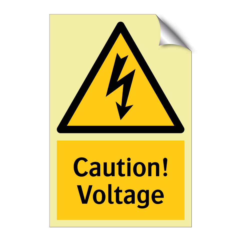 Caution! Voltage