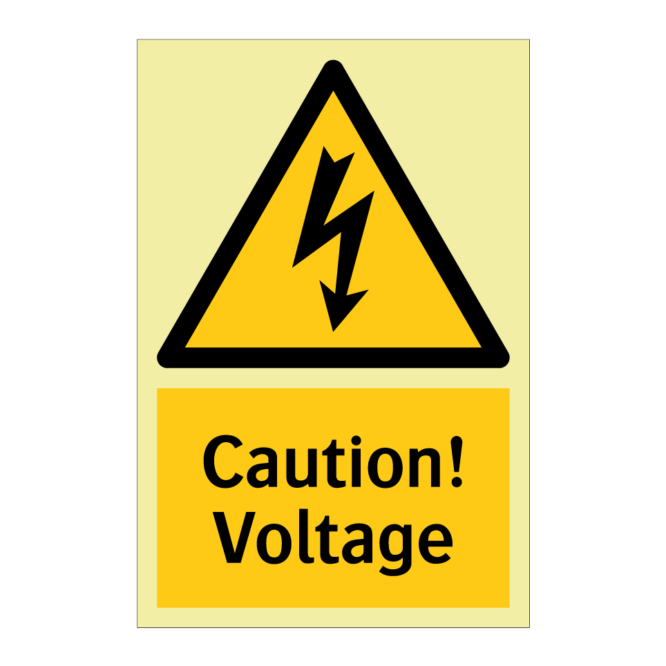 Caution! Voltage