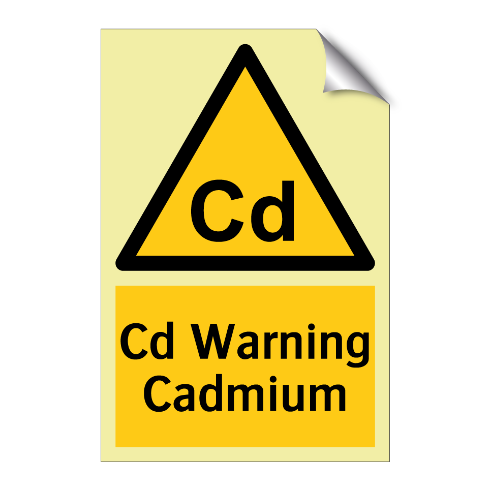 Cd Warning Cadmium