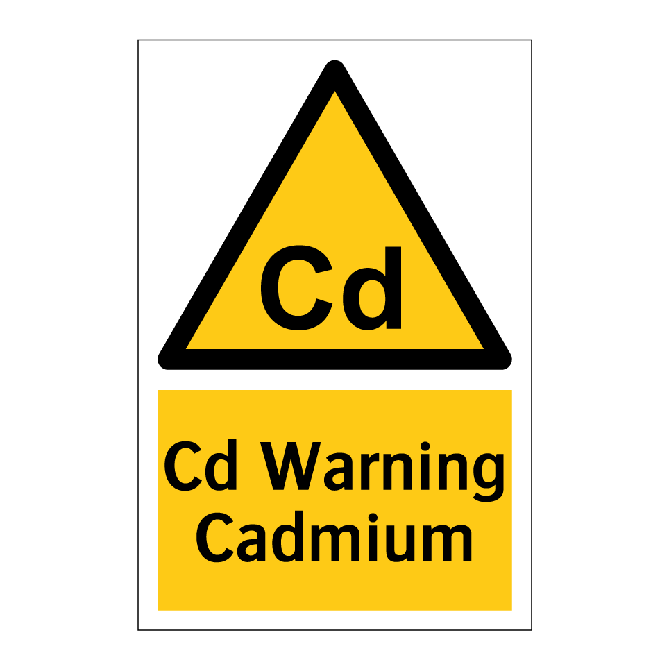 Cd Warning Cadmium
