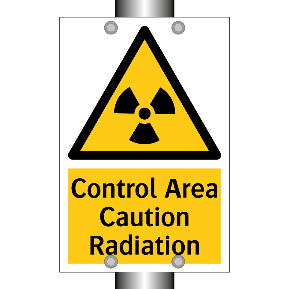 Control Area Caution Radiation