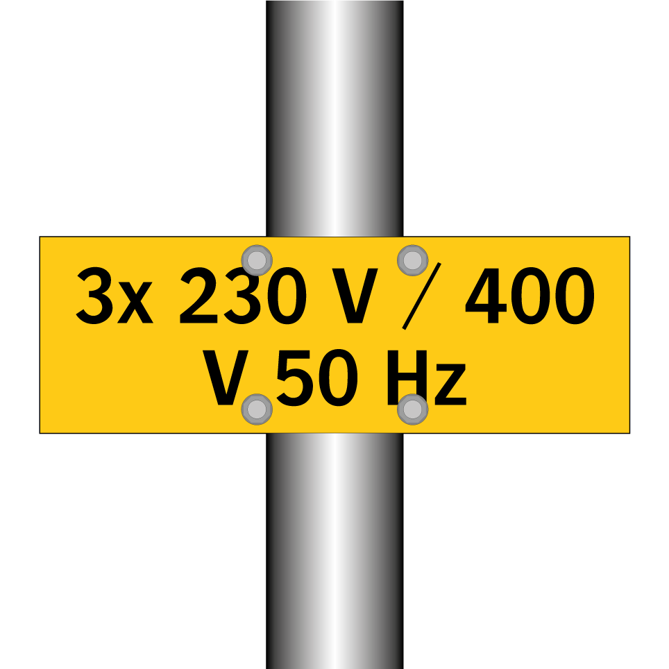 3x 230 V / 400 V 50 Hz