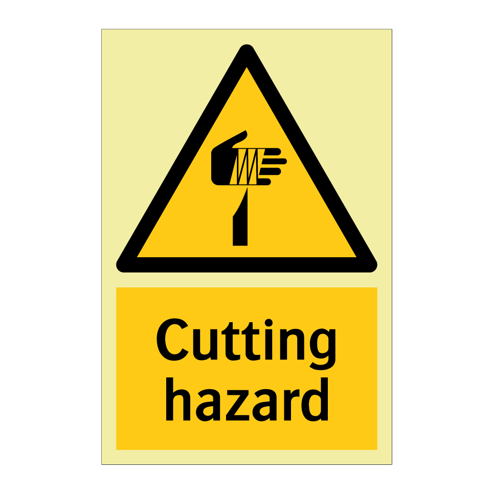 Cutting hazard
