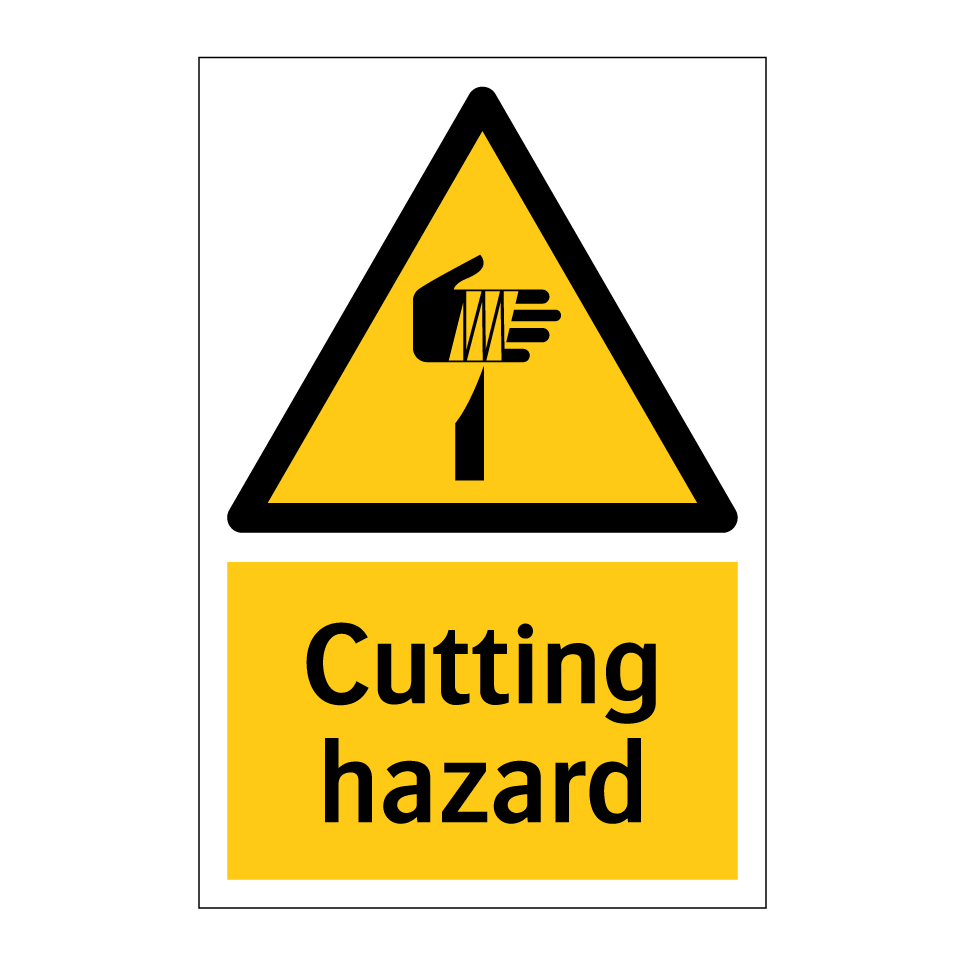 Cutting hazard