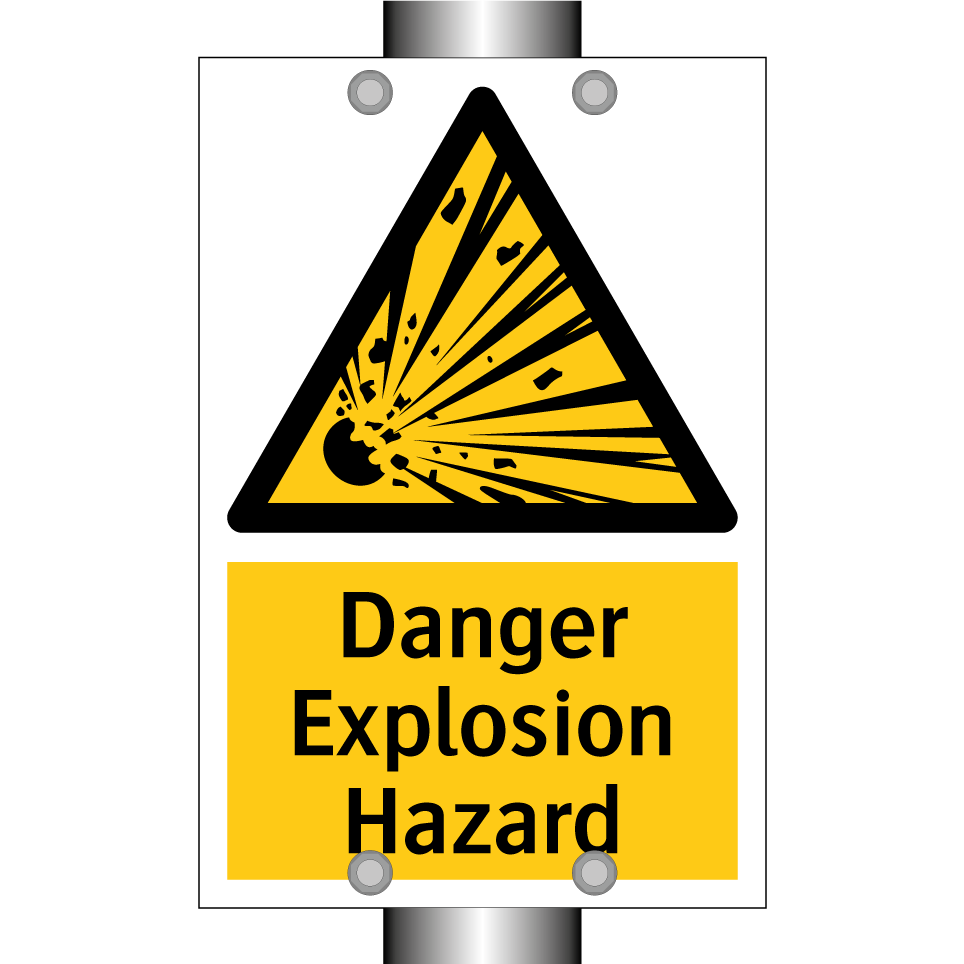 Danger Explosion Hazard