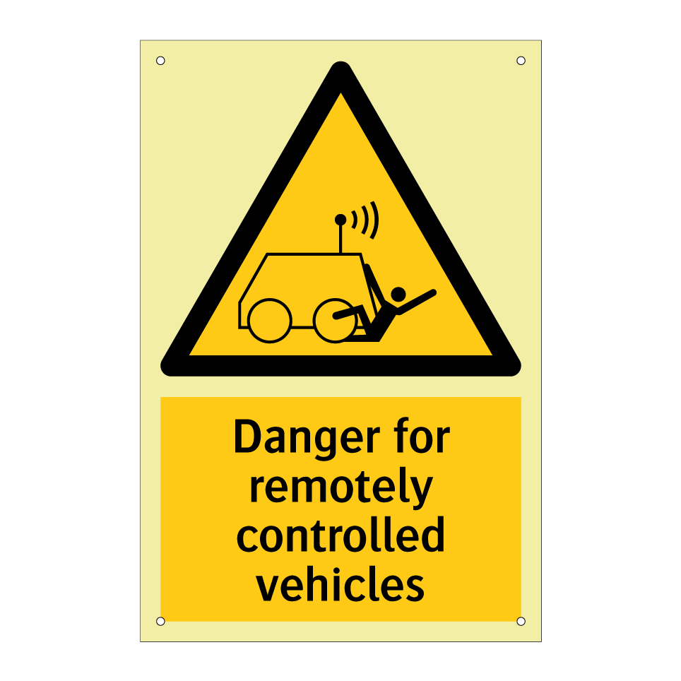 Danger for remotely controlled vehicles