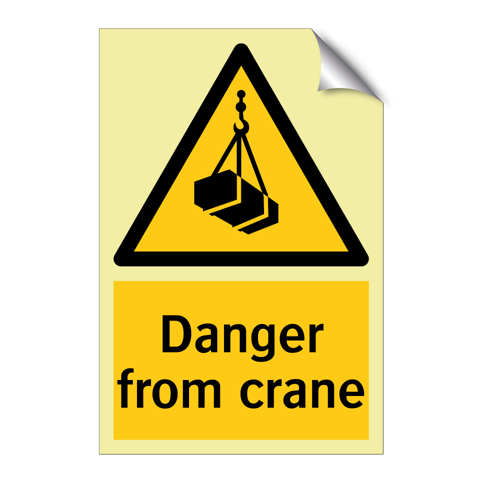 Danger from crane
