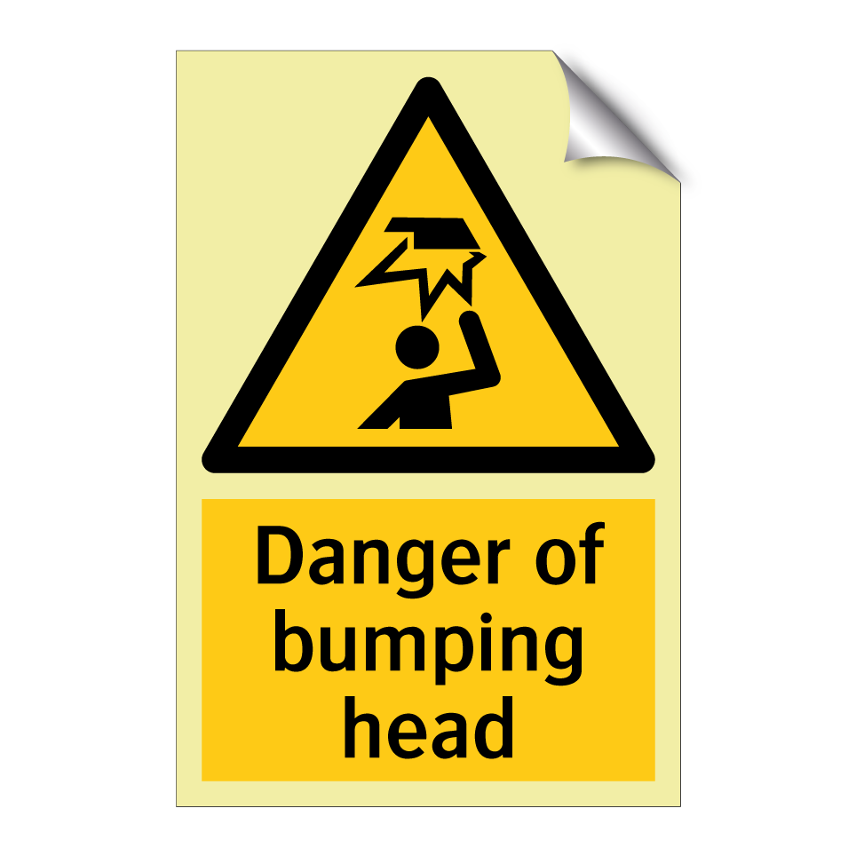 Danger of bumping head