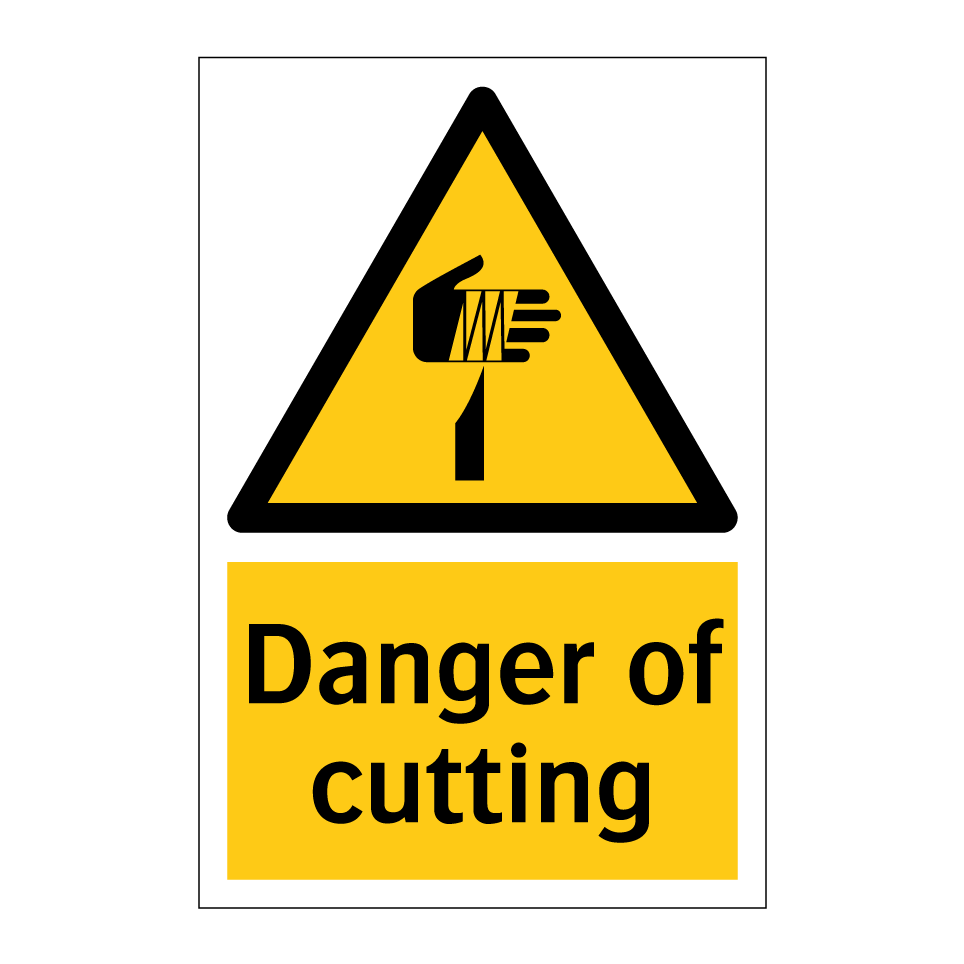 Danger of cutting