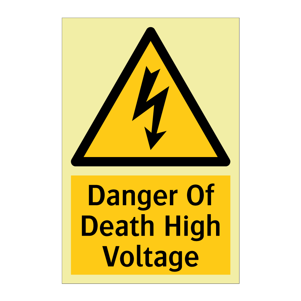 Danger Of Death High Voltage
