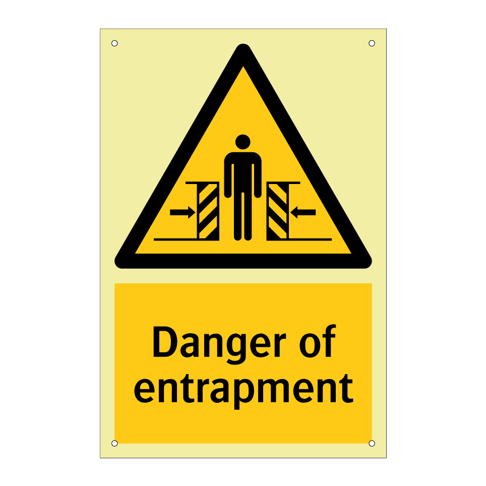 Danger of entrapment