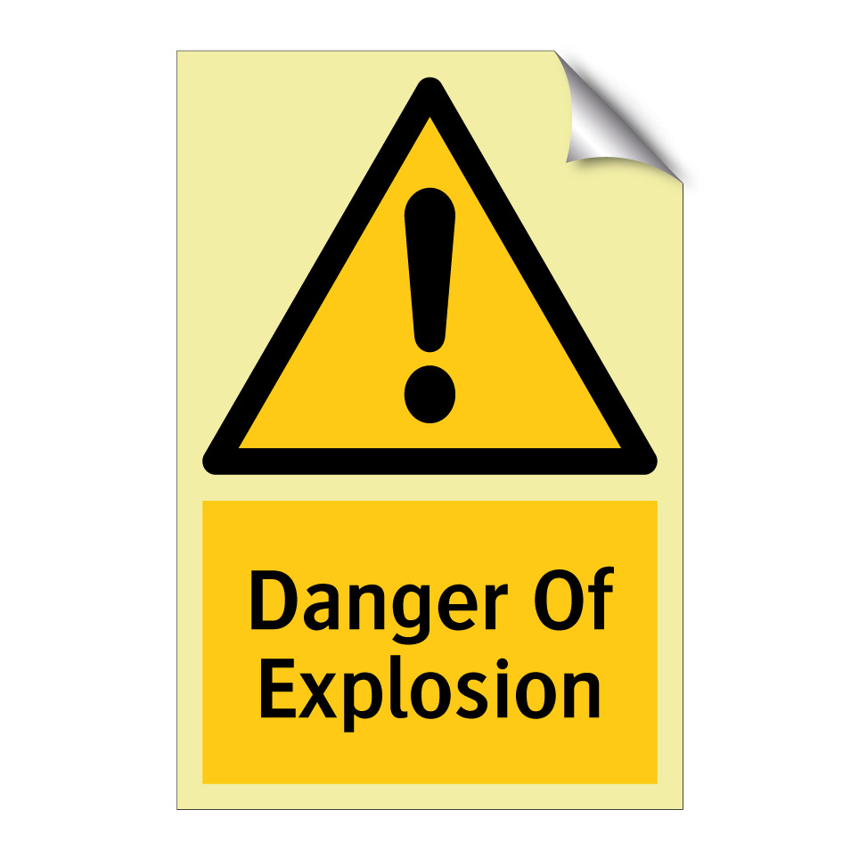 Danger Of Explosion