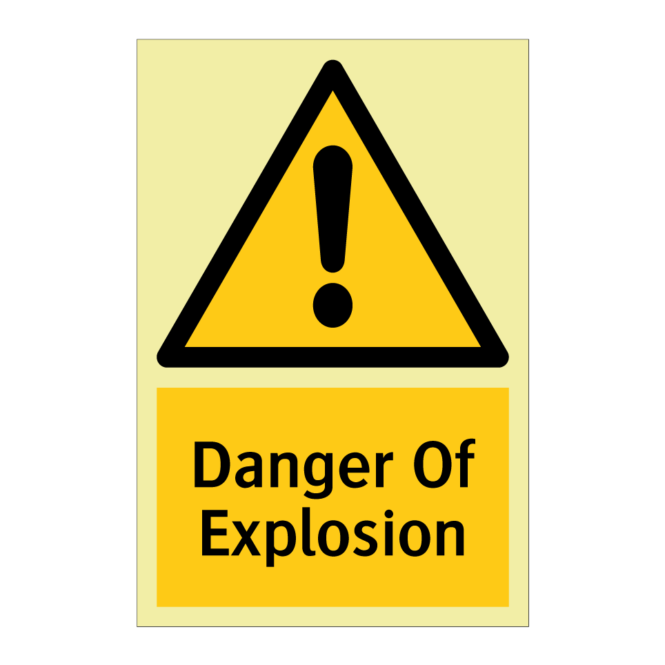 Danger Of Explosion