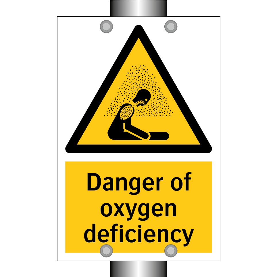 Danger of oxygen deficiency