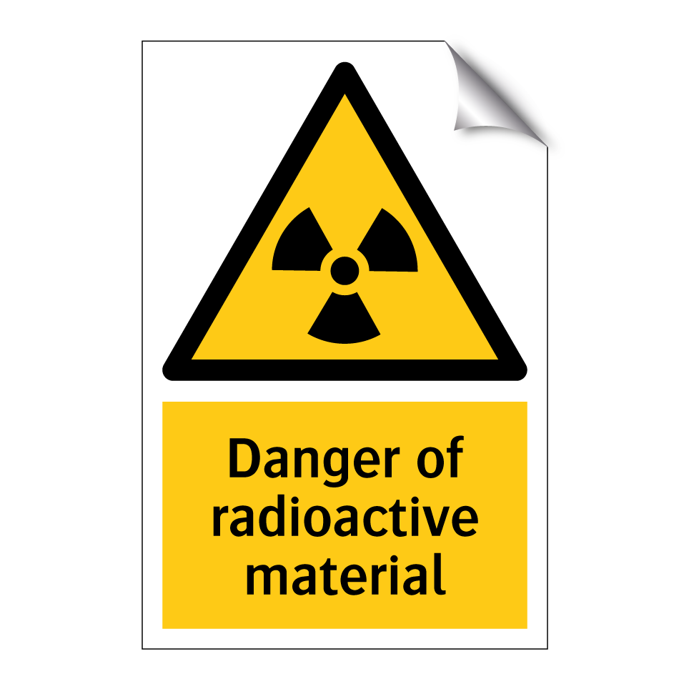 Danger of radioactive material