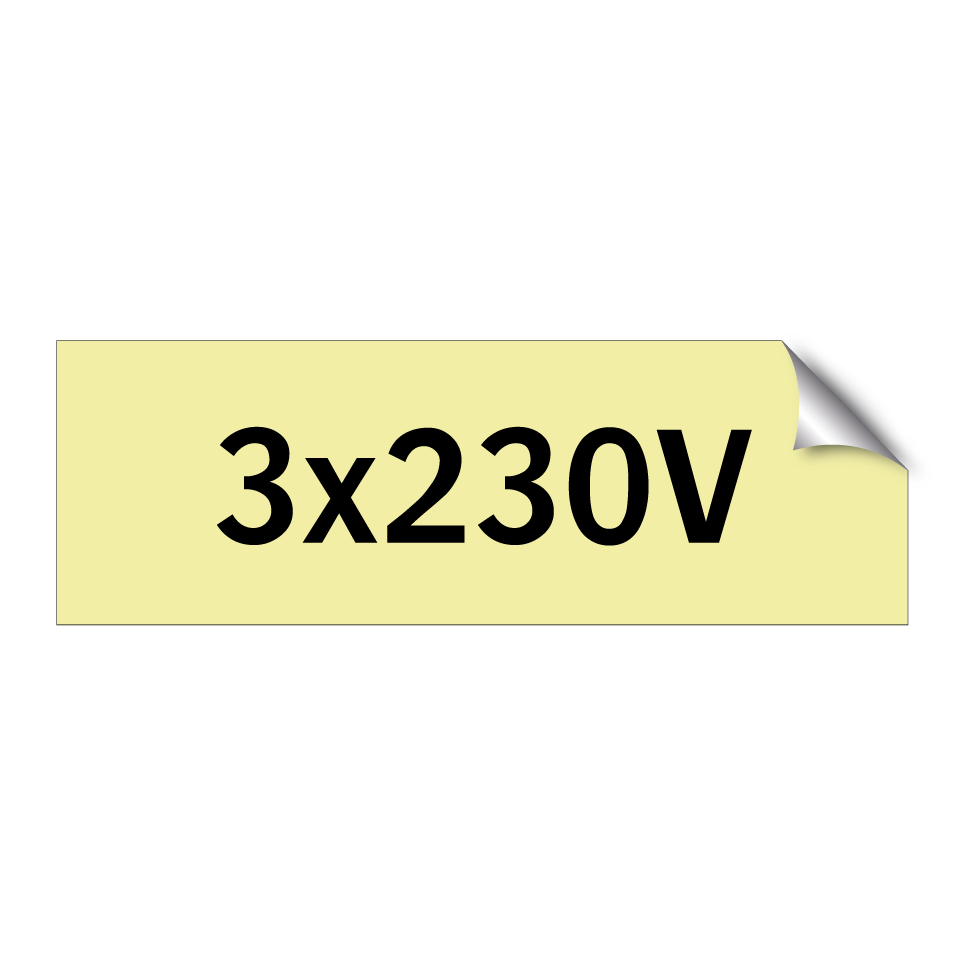 3x230V