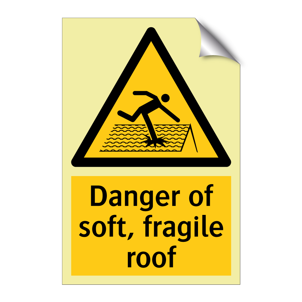 Danger of soft, fragile roof