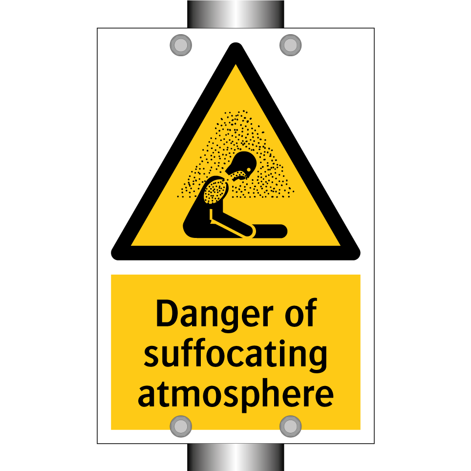 Danger of suffocating atmosphere