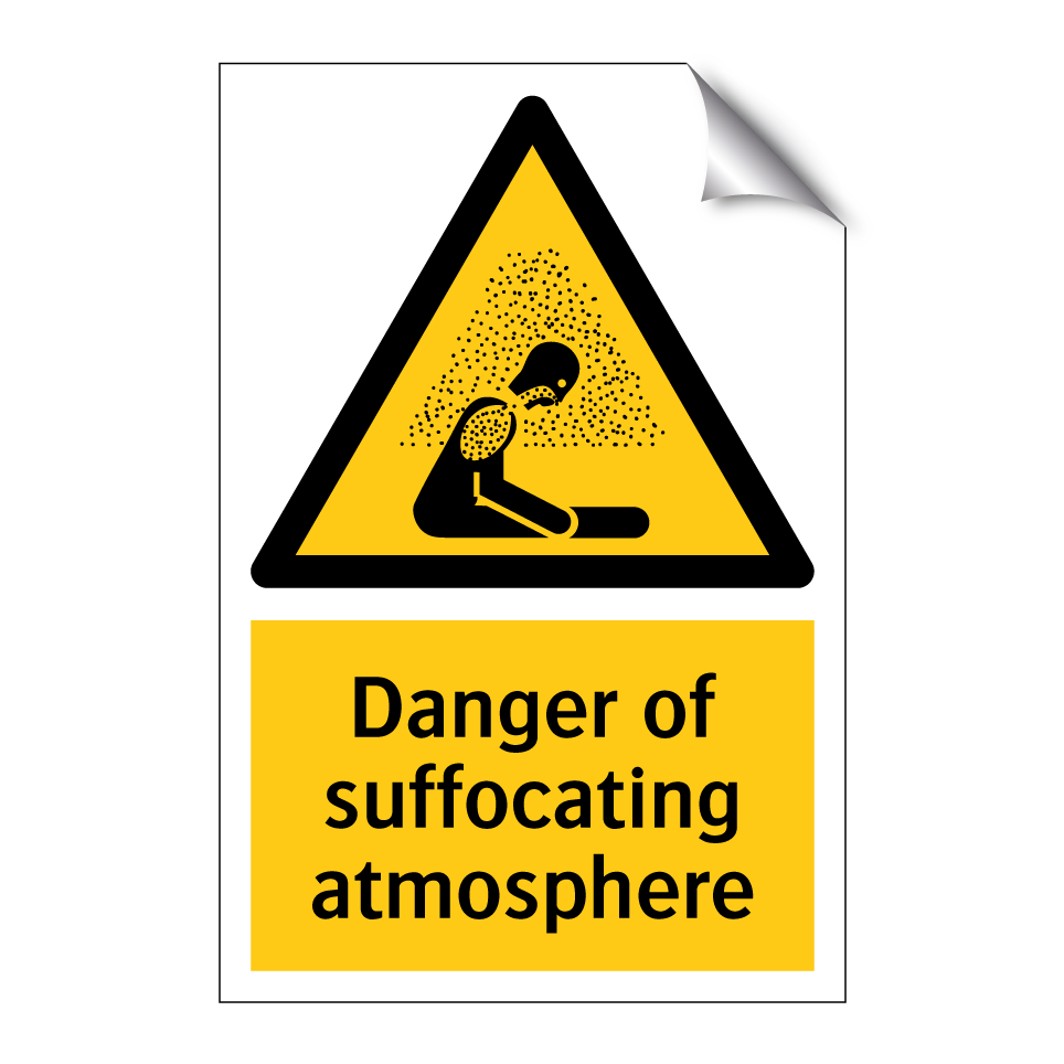 Danger of suffocating atmosphere