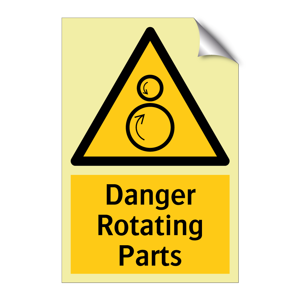 Danger Rotating Parts