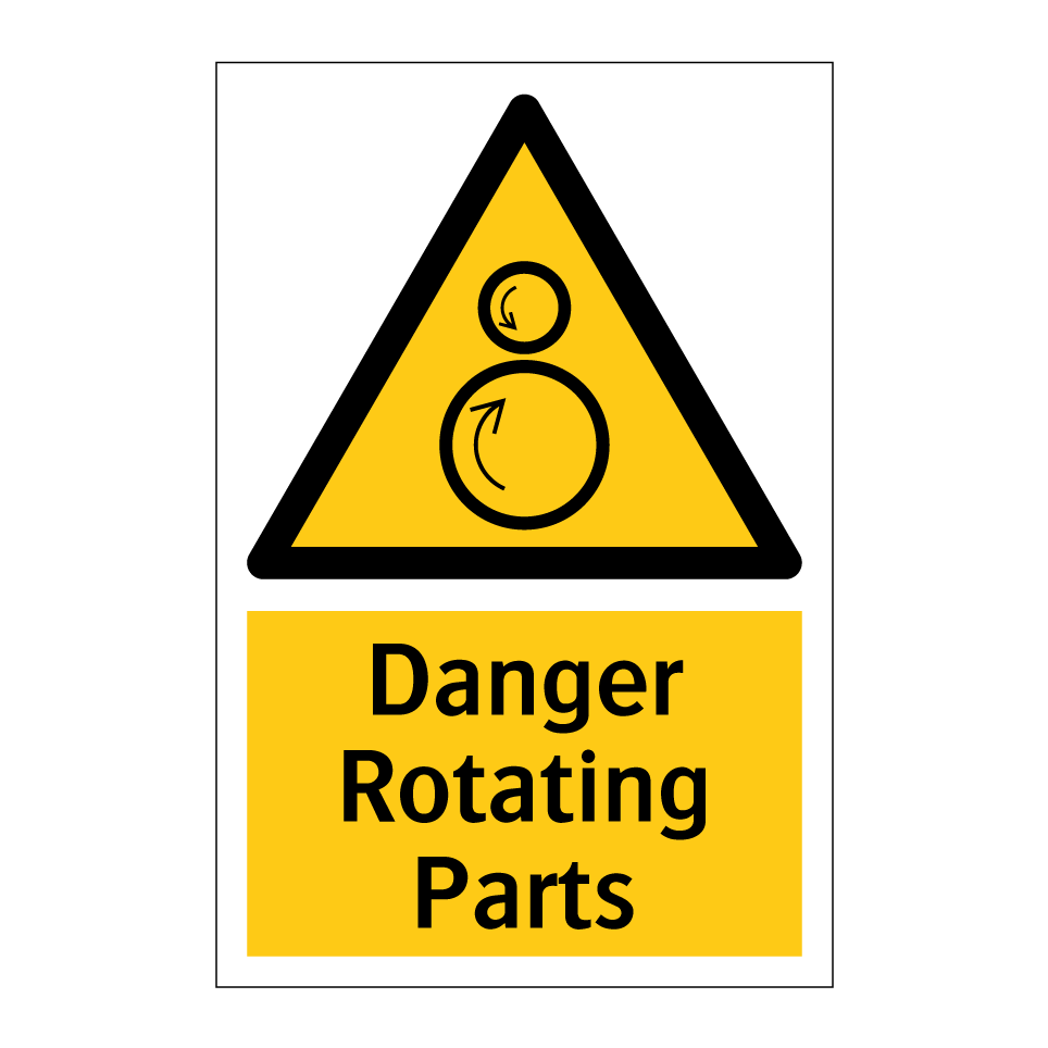 Danger Rotating Parts